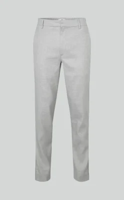Plain - Lichtgrijs Broek