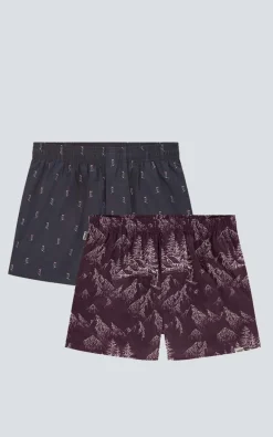 Pockies - Bordeaux Boxershorts