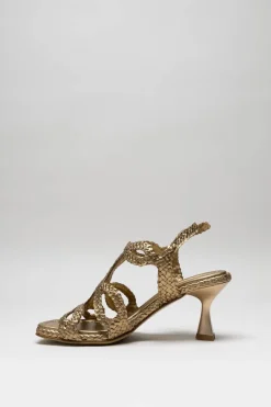 Pons Quintana - Goud Sandaal hak