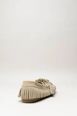 Posa - Lichtbeige Bootschoen