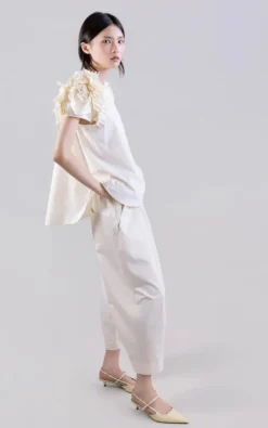 Psophia - Creme Blouse