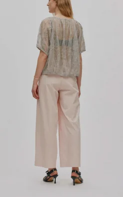 Rabens Saloner - Lichtgrijs Blouse