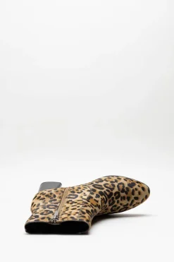 Regarde Le Ciel - Beige Enkellaars hak