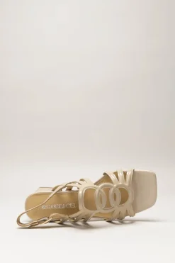 Regarde Le Ciel - Beige Sandaal hak