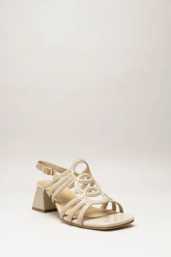Regarde Le Ciel - Beige Sandaal hak