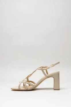 Regarde Le Ciel - Beige Sandaal hak