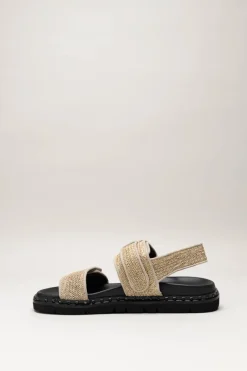 Regarde Le Ciel - Beige Sandaal plat
