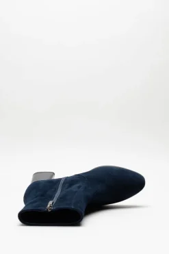 Regarde Le Ciel - Donkerblauw Enkellaars hak