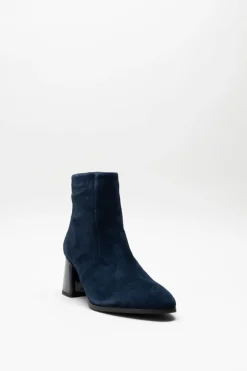 Regarde Le Ciel - Donkerblauw Enkellaars hak