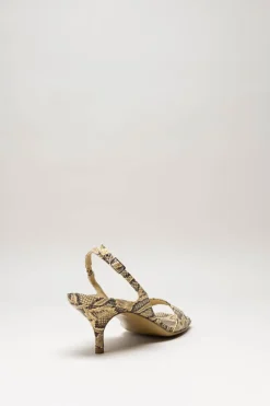 Rotta - Beige Sandaal hak