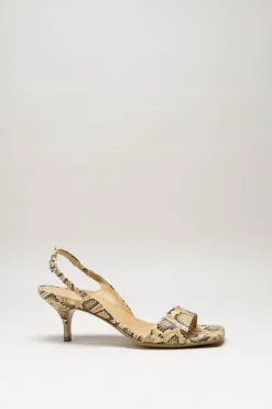 Rotta - Beige Sandaal hak