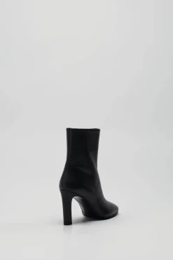 Rotta - Zwart Enkellaars hak