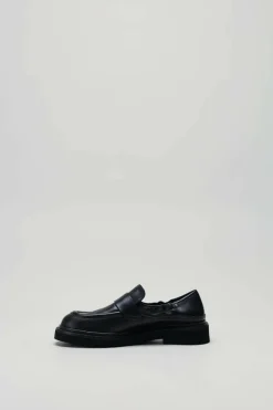 Rotta - Zwart Mocassin