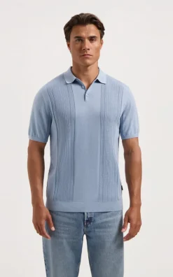 Saint Steve - Blauw Polo