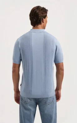 Saint Steve - Blauw Polo