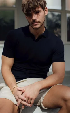 Saint Steve - Donkerblauw Polo