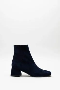 Scapa - Donkerblauw Enkellaars hak