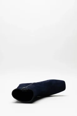 Scapa - Donkerblauw Enkellaars hak