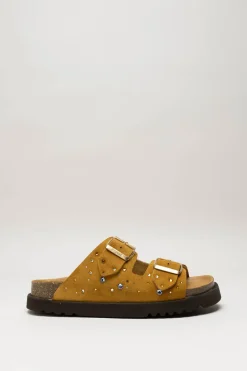Scholl - Cognac Slipper