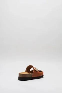 Scholl - Cognac Slipper