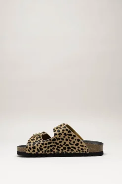 Scholl - Donkerbeige Slipper