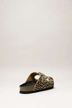Scholl - Donkerbeige Slipper