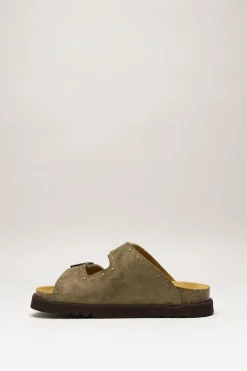 Scholl - Kaki Slipper