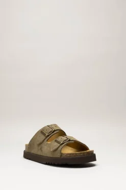 Scholl - Kaki Slipper
