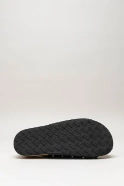 Scholl - Zwart Sandaal plat