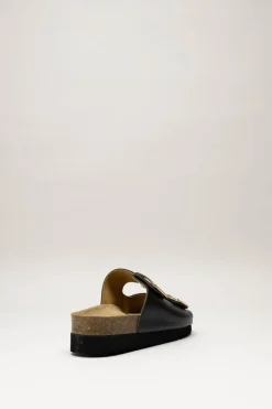 Scholl - Zwart Slipper