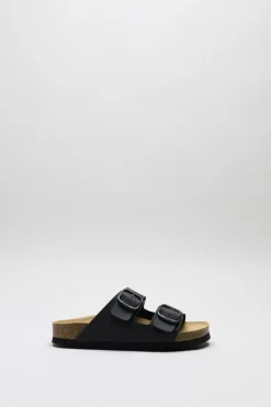 Scholl - Zwart Slipper
