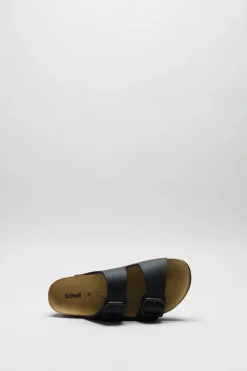 Scholl - Zwart Slipper