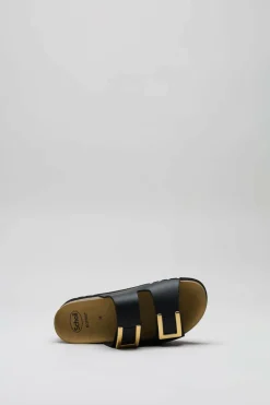 Scholl - Zwart Slipper
