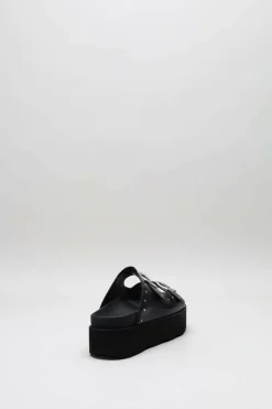 Scholl - Zwart Slipper
