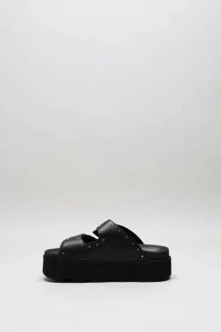 Scholl - Zwart Slipper