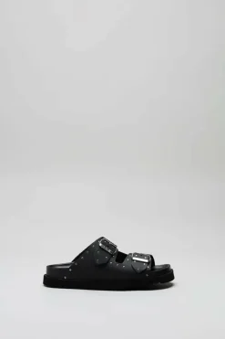 Scholl - Zwart Slipper