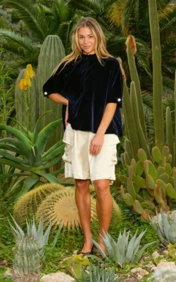 Sea Me Happy - Blauw Blouse