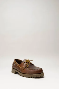 Sebago - Cognac Bootschoen