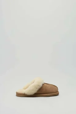 Shepherd - Cognac Pantoffel