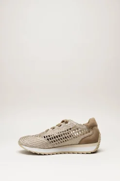 Softwaves - Donkerbeige Sneaker