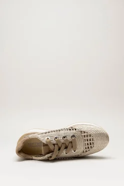 Softwaves - Donkerbeige Sneaker