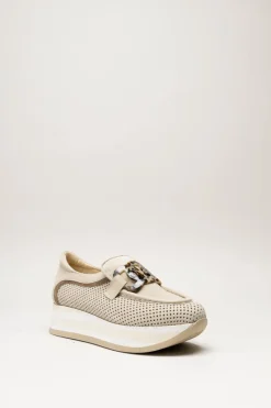 Softwaves - Lichtbeige Mocassin