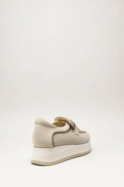 Softwaves - Lichtbeige Mocassin