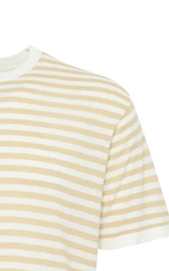 Solid - Donkerbeige T-shirt