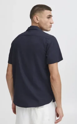 Solid - Donkerblauw Hemd