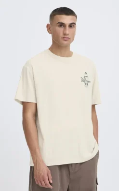 Solid - Lichtbeige T-shirt