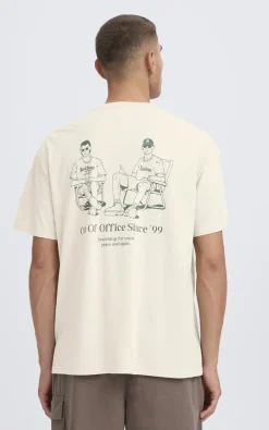 Solid - Lichtbeige T-shirt