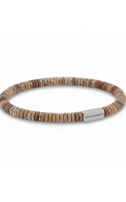 Steel & Barnett - Beige Armband