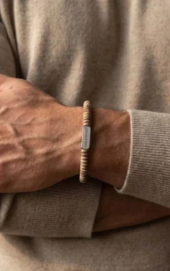 Steel & Barnett - Beige Armband