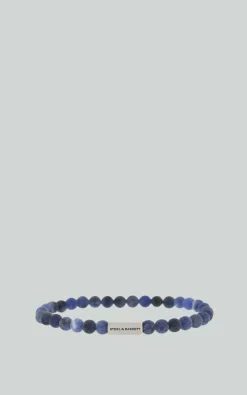 Steel & Barnett - Blauw Armband